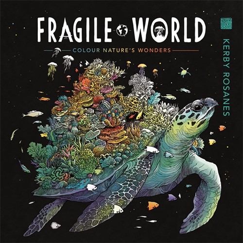 Fragile World: Colour Nature's Wonders (Colouring Book)